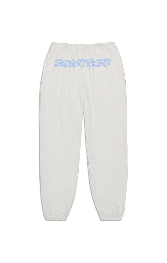 "DISTORT" SWEATPANTS - Grey/Blue