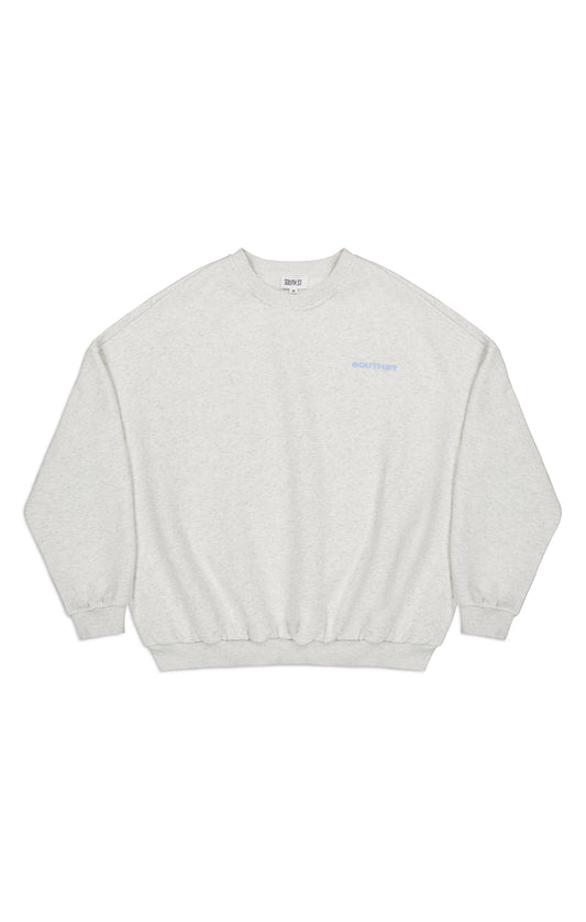 "DISTORT" SWEATSHIRT - Grey/Blue