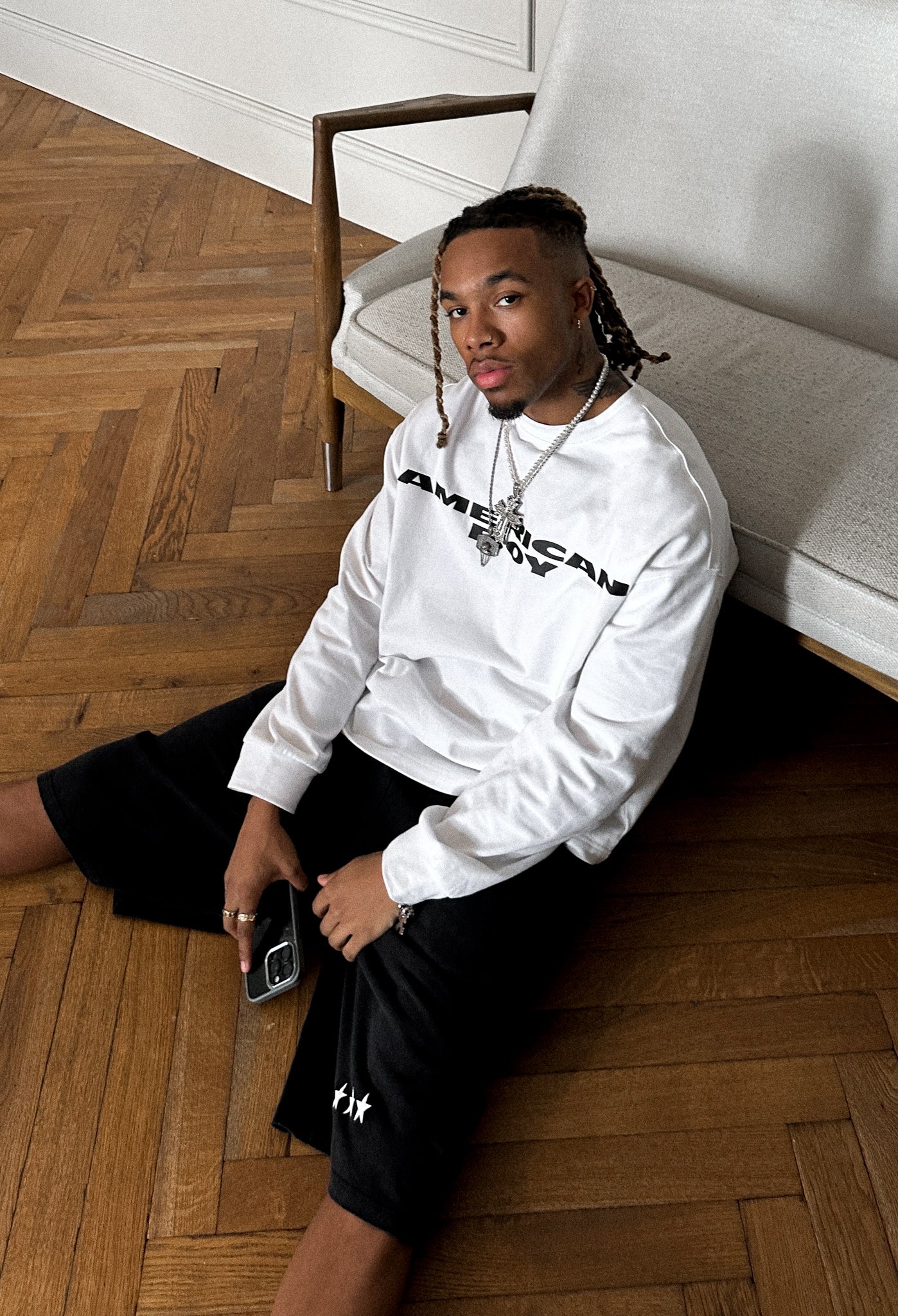 AMERICAN BOY LONG SLEEVE TEE