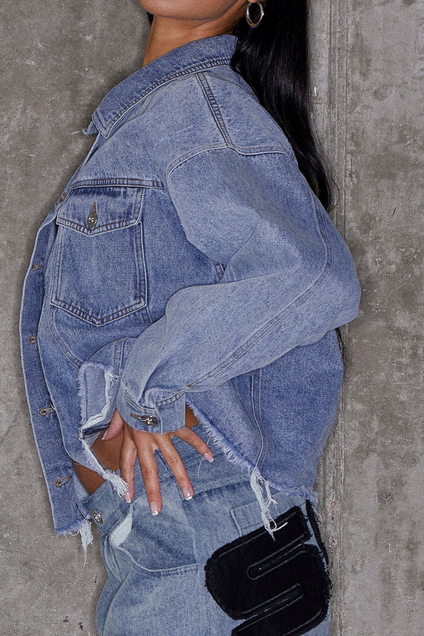 "BACKSTAGE" DENIM JACKET