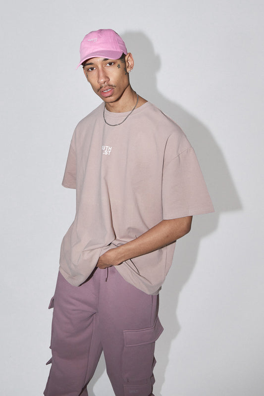 "CENTRAL" TEE - Pale Mauve